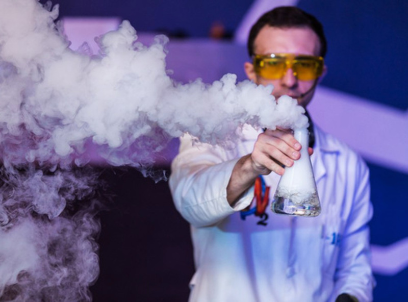 Крио шоу (азот)